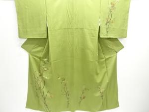 菊模様一つ紋訪問着